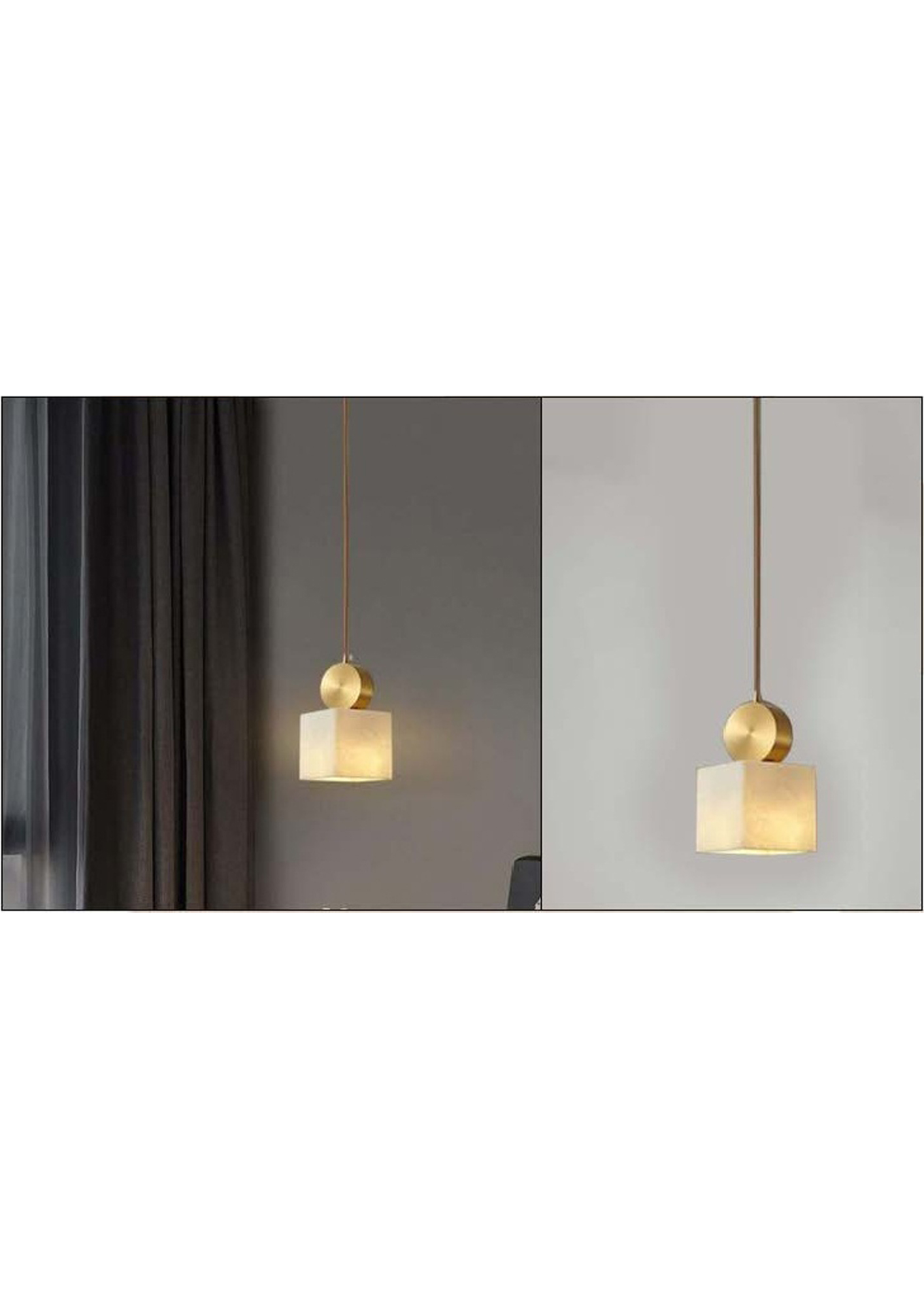 Beyond Lights - Marble Pendant Light- GL